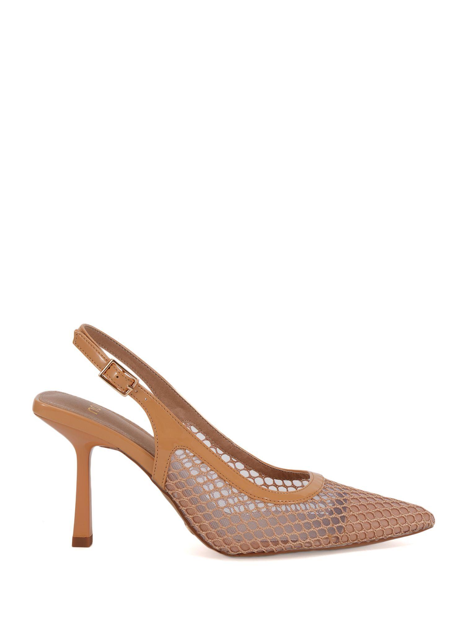 Wide Fit 'Ilona' Mesh Point Slingback Court by NOVO