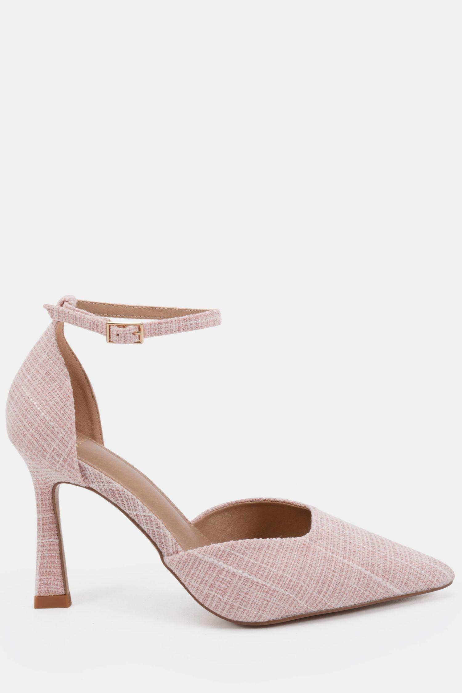 Wide Fit Infatuate High Point Ankle Strap Court by NOVO