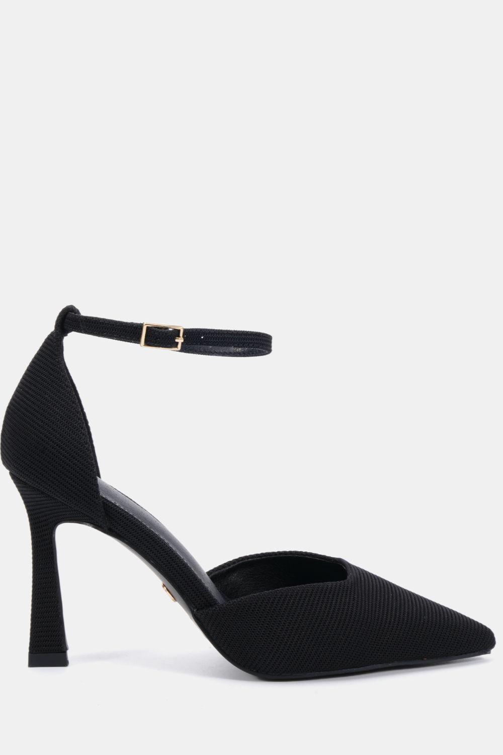 Wide Fit Infatuate High Point Ankle Strap Court by NOVO