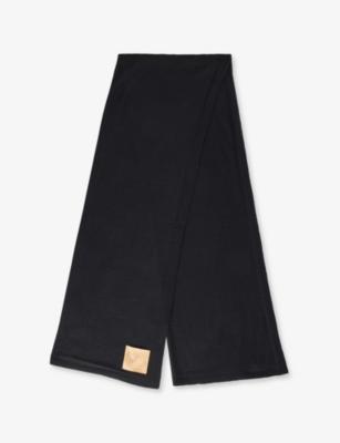 Branded Knitted Wool Wrap by NOW YOU LIVE