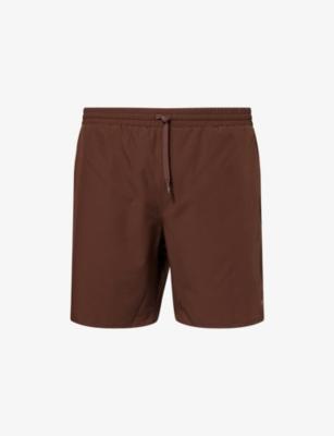 Gumley Logo-Print Shell Shorts by NOW YOU LIVE