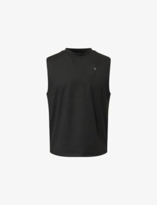 Gym Crewneck Stretch-Woven Tank Top by NOW YOU LIVE