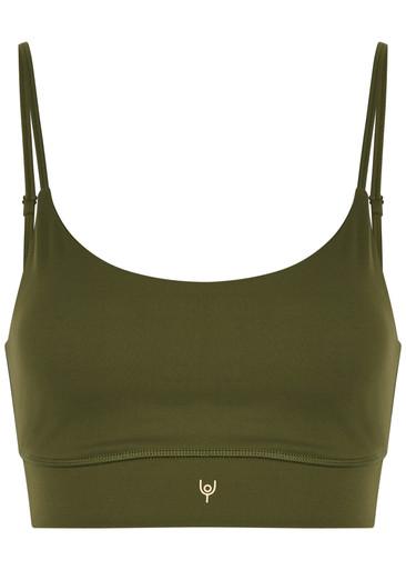 Leamington stretch-jersey bra top by NOW YOU LIVE