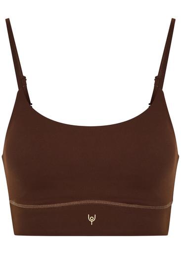 Leamington stretch-jersey bra top by NOW YOU LIVE