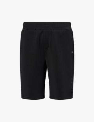 Lounge Logo-Print Stretch-Woven Shorts by NOW YOU LIVE