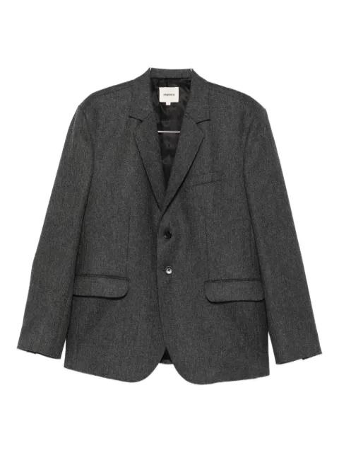 two-button notched jacket by NOYOCO