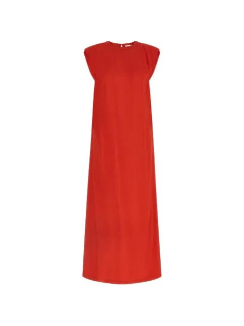 crewneck maxi dress by NUDE:MASAHIKO MARUYAMA