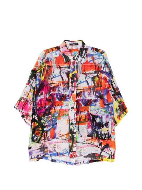 paint-splash shirt by NUDE:MASAHIKO MARUYAMA