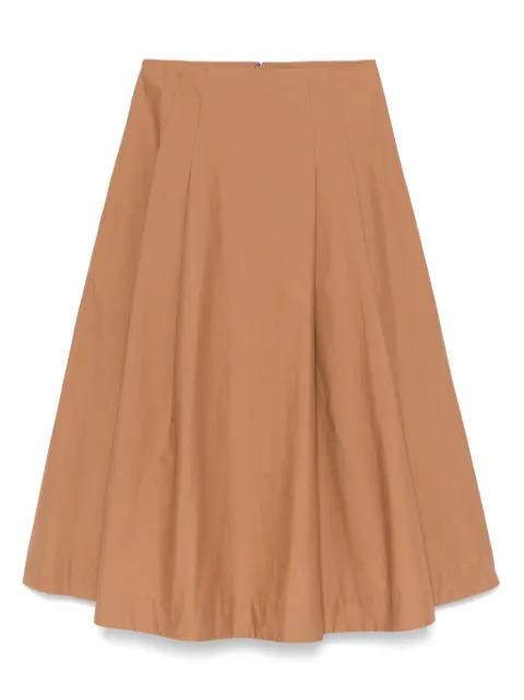 pleat-detail midi skirt by NUDE:MASAHIKO MARUYAMA