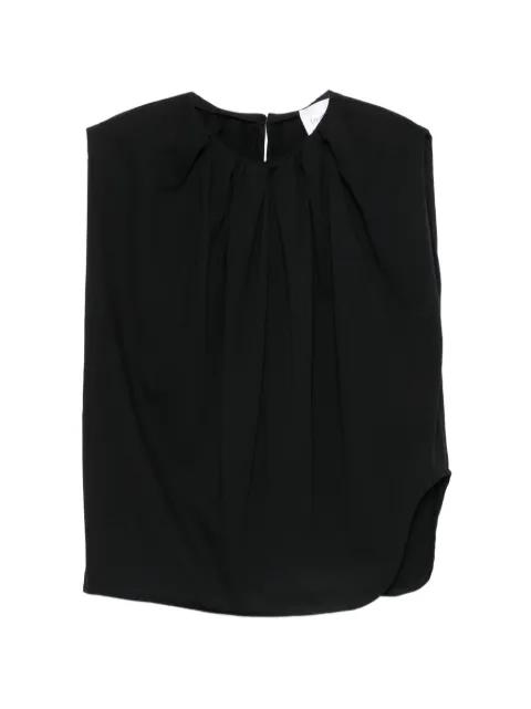 pleated sleeveless blouse by NUDE:MASAHIKO MARUYAMA
