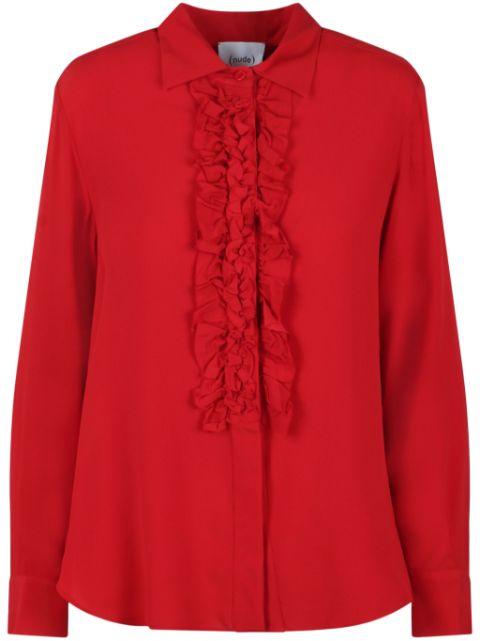 ruffled shirt by NUDE:MASAHIKO MARUYAMA