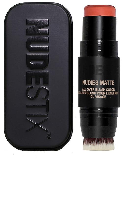 NUDESTIX Nudies Matte All Over Face Blush Color in Sunset Strip by NUDESTIX