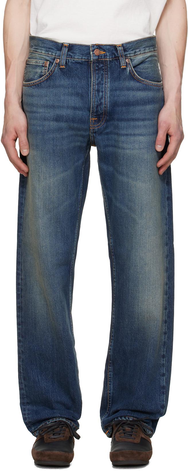 Blue Rad Rufus Jeans by NUDIE JEANS