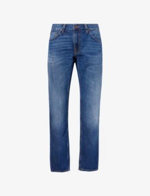 Gritty Jackson Sun Set Cotton Denim Jeans by NUDIE JEANS