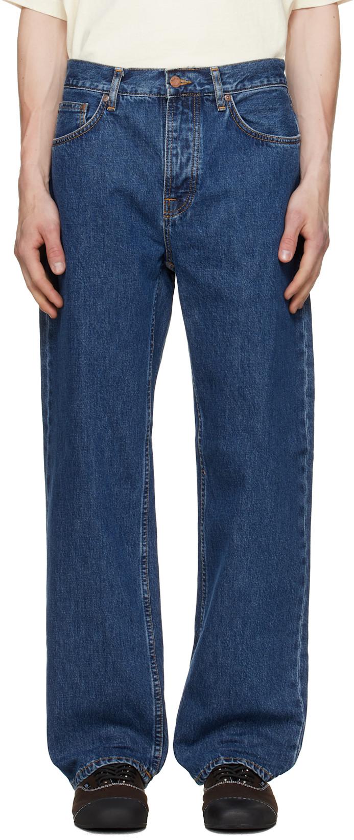 Navy Tuff Tony Jeans by NUDIE JEANS