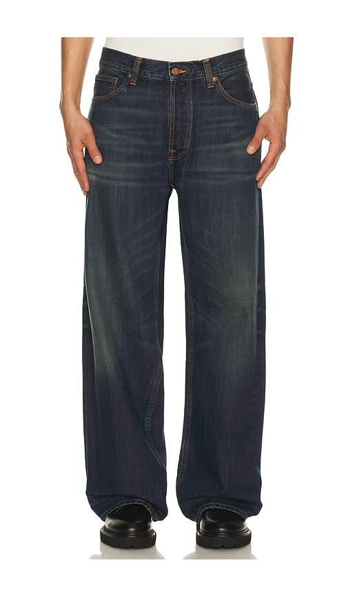 Nudie Jeans Loud Larry Jeans in Blue by NUDIE JEANS
