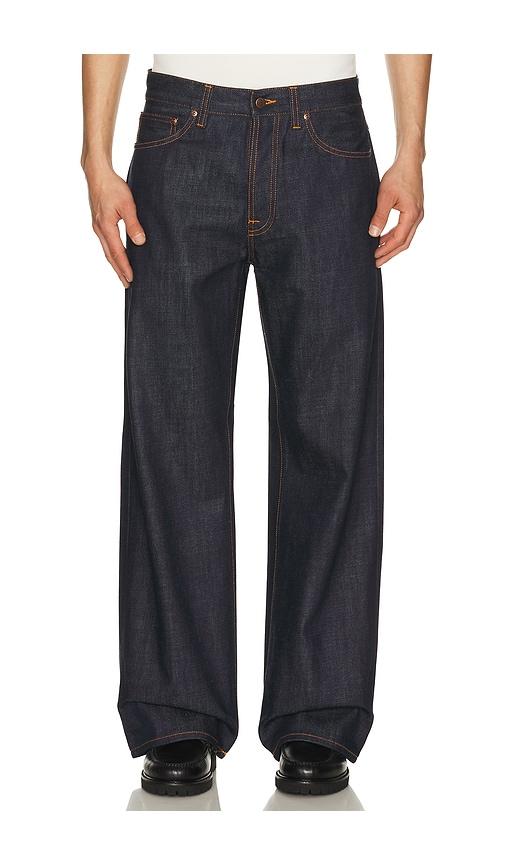Nudie Jeans Loud Larry Jeans in Blue by NUDIE JEANS