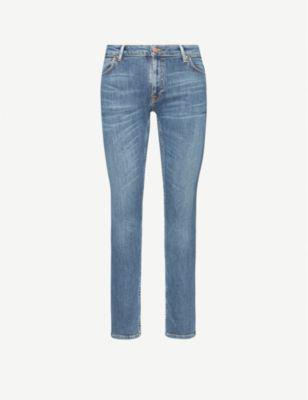 Skinny Lin tapered jeans by NUDIE JEANS