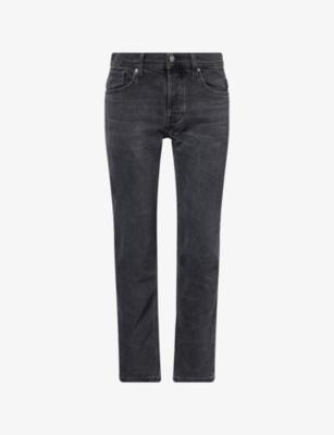 Solid Ollie Straight-Leg Stretch-Denim Jeans by NUDIE JEANS