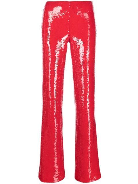 Jade sequined trousers by NUE