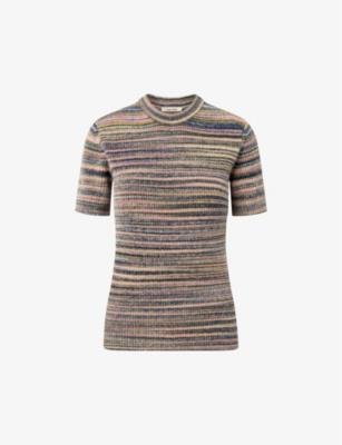 Otto stripe knitted top by NUE NOTES