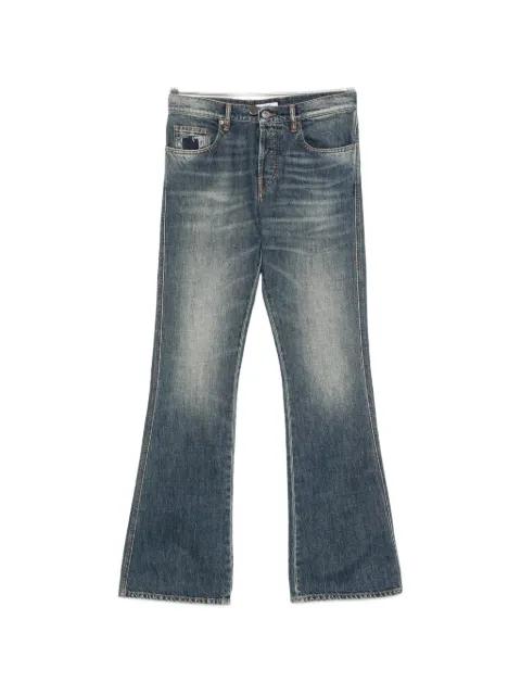 faded-effect whiskered jeans by NUMERI