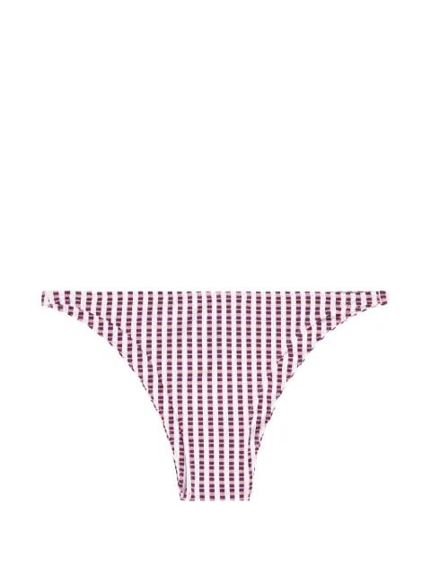 check-pattern bikini bottoms by NUNO