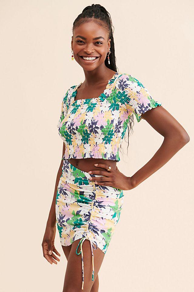 Nuuly x Rue Stiic Alba Printed Skirt by NUULY X RUE STIIC