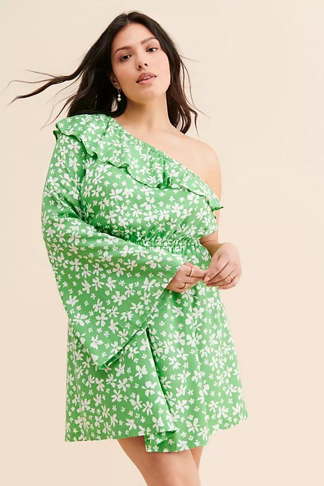 Nuuly x Rue Stiic Tesni Mini One-Shoulder Dress by NUULY X RUE STIIC