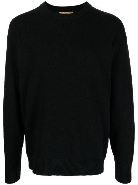 crew-neck knitted jumper by NUUR
