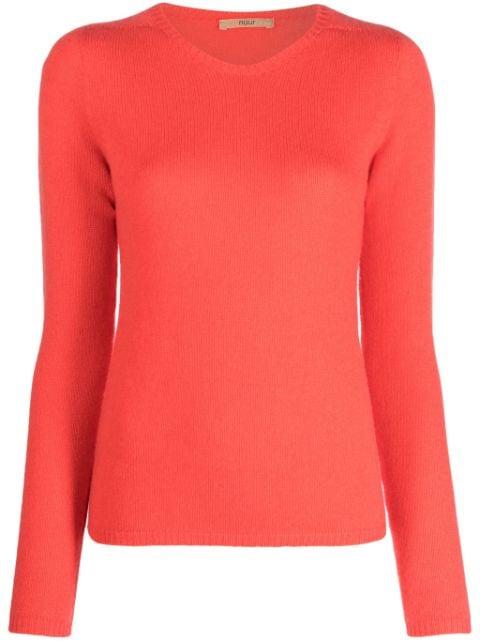 fine-knit cashmere jumper by NUUR