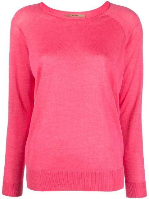 long-sleeved knitted jumper by NUUR