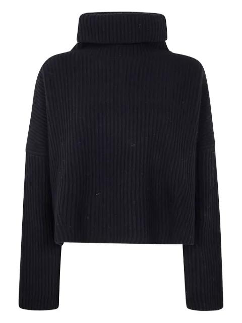 ribbed turtleneck sweater by NUUR