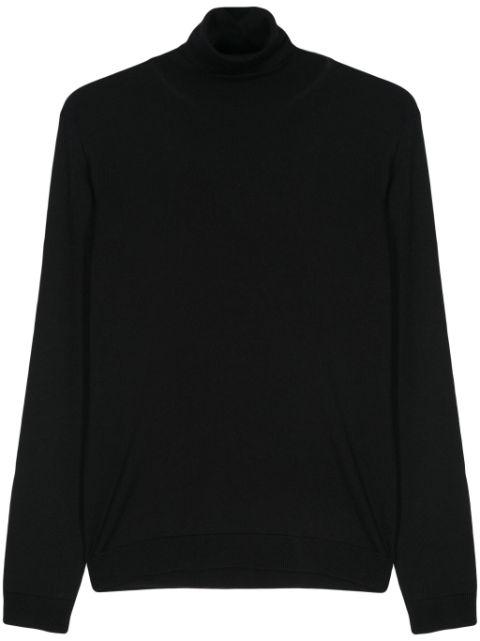 roll neck merino jumper by NUUR