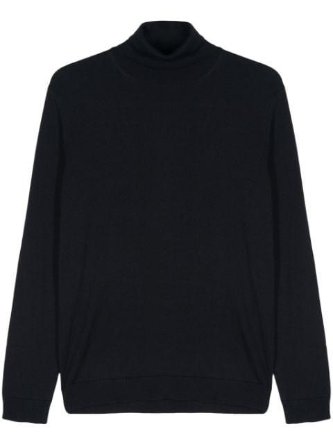 roll neck merino jumper by NUUR