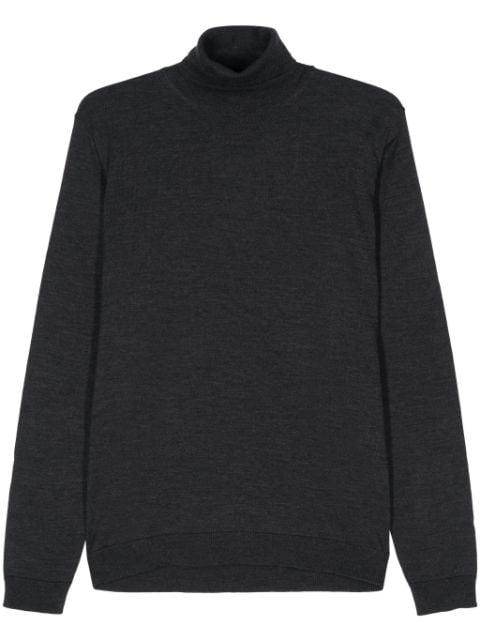 roll neck merino jumper by NUUR
