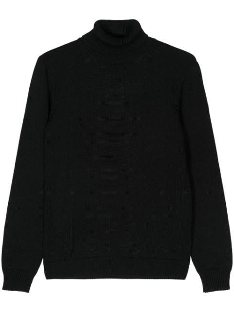 roll neck merino jumper by NUUR