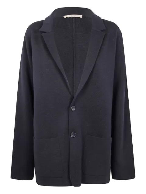 single-breasted knitted blazer by NUUR