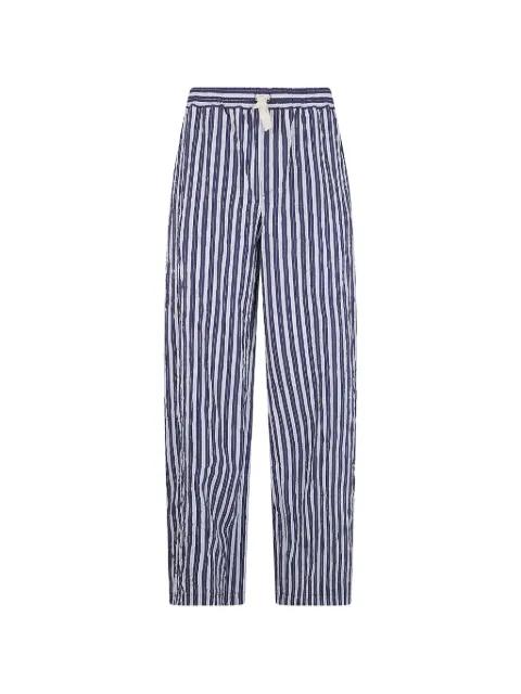 striped-pattern trousers by NUUR