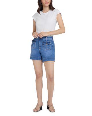 Berkyn Relaxed Denim Shorts in Blue Paradise by NYDJ