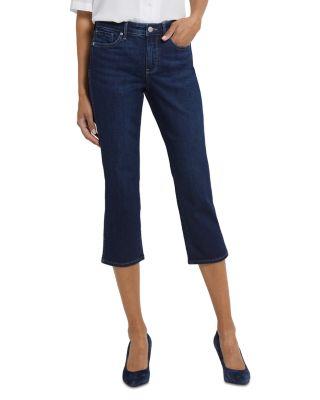 Chloe High Rise Capri Jeans in Midnight Breeze by NYDJ