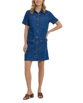 Denim Utility Dress by NYDJ