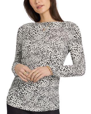 Gathered Boat Neck Top by NYDJ
