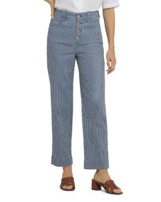 Kasey High Rise Stovepipe Ankle Jeans in Malaga by NYDJ