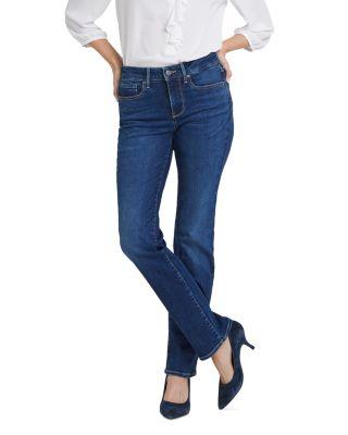 Marilyn High Rise Straight Jeans in Jordan by NYDJ