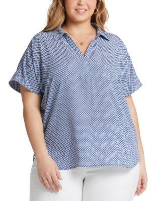 Plus Size Becky Blouse by NYDJ PLUS
