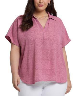 Plus Size Becky Blouse by NYDJ PLUS