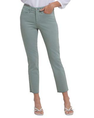 Sheri Frayed High Rise Ankle Skinny Jeans by NYDJ