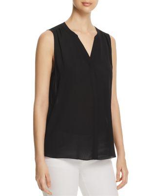 Sleeveless Pleat Back Blouse by NYDJ