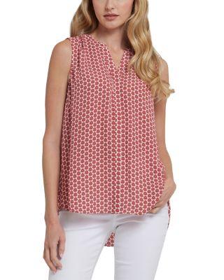 Sleeveless Pleat Back Blouse by NYDJ